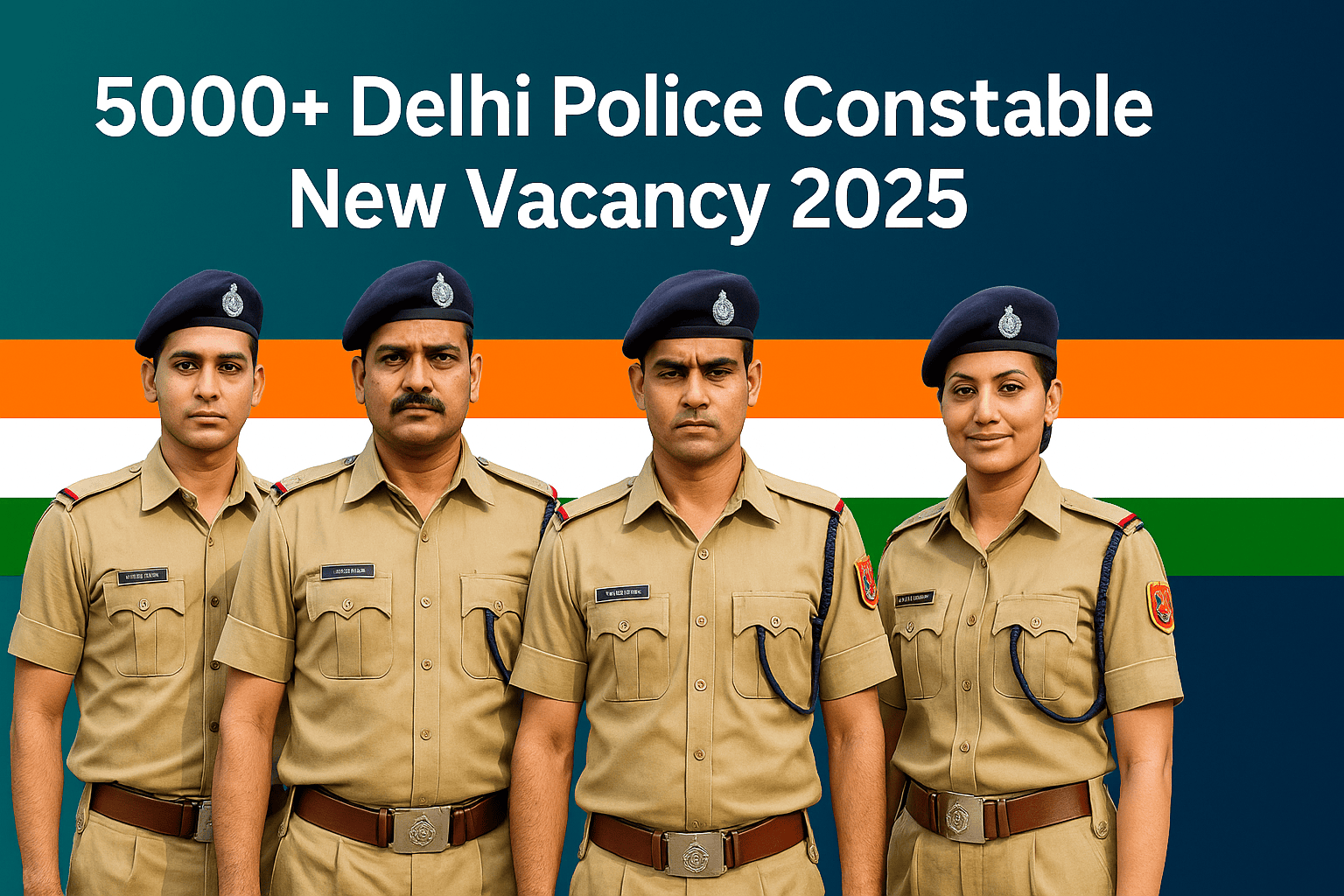 दिल्ली पुलिस कांस्टेबल भर्ती 2025