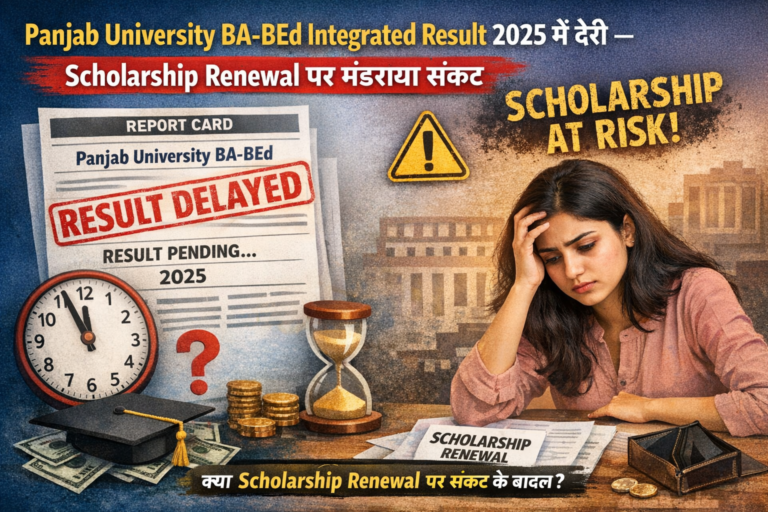 Panjab University BA BEd Result 2025