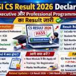ICSI CS Result 2026 Declared